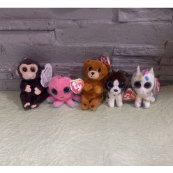 Kulcstartó (Majom, Polip, Maci, Kutya, Unikornis)