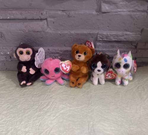 Kulcstartó (Majom, Polip, Maci, Kutya, Unikornis)