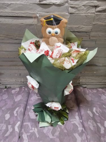 Deszert csokor Raffaelloból ( Minimum 2 napos előrendelés szükséges)