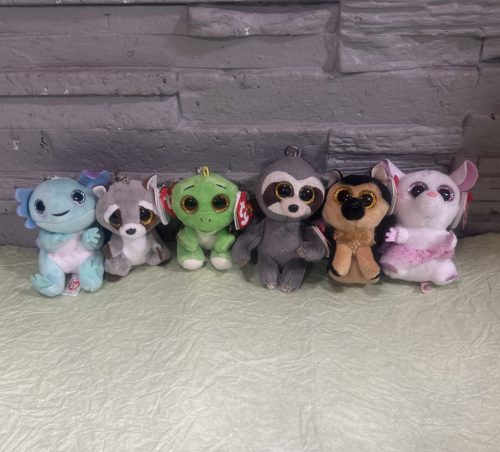 Kulcstartó (Axolotl, Mosómedve, Teknős, Lajhár, Német juhászkutya, Egér)