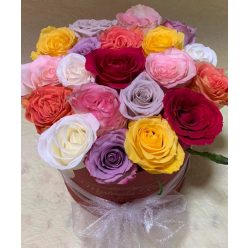 20 szálas mix rózsa box