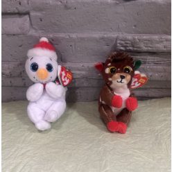 Kulcstartó (Hóember, Rénszarvas)