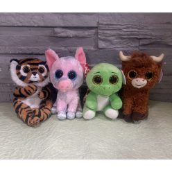 Plüss állat (Tigris, Malac, Teknős, Borjú)