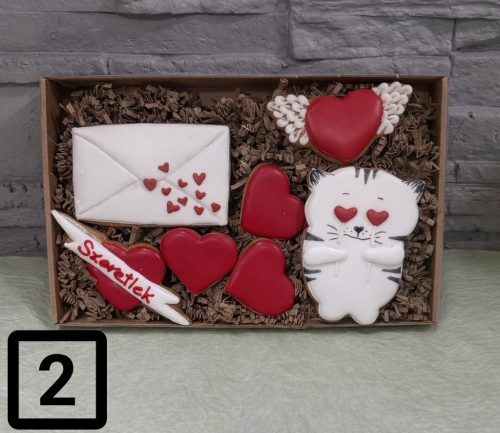 Nagy kézműves mézeskalács szett