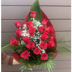 20 szálas rózsacsokor